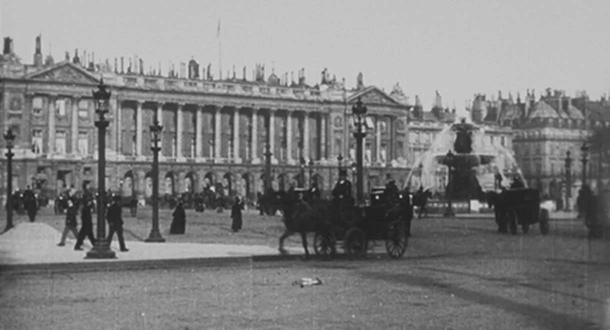 Place de la Concorde (vue prise du côté ouest)