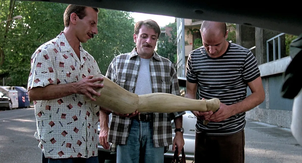 Three Men and a Leg