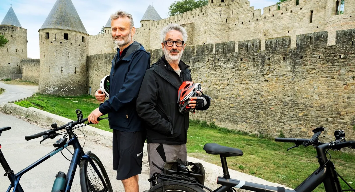 Two Men on a Bike