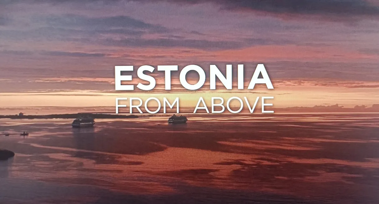 Estonia from above