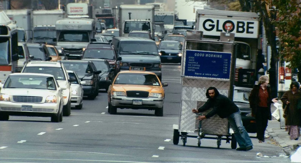 Man Push Cart