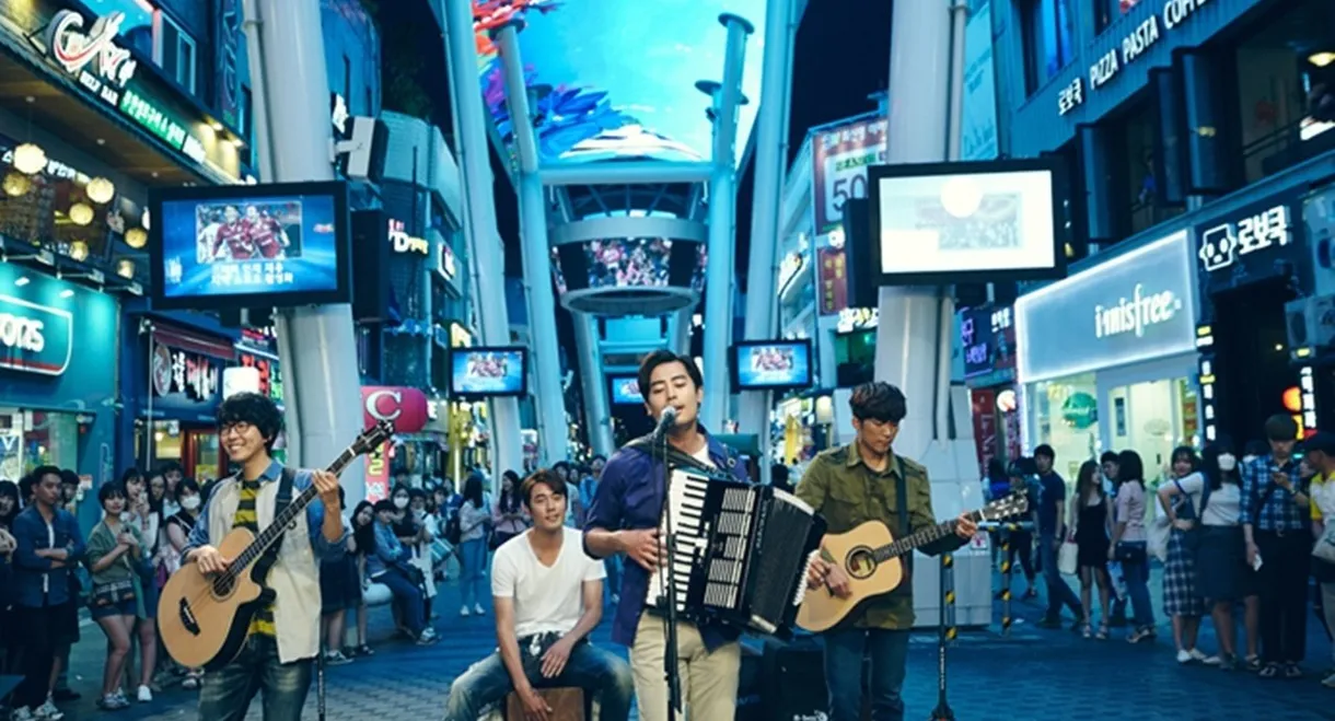 Blue Busking