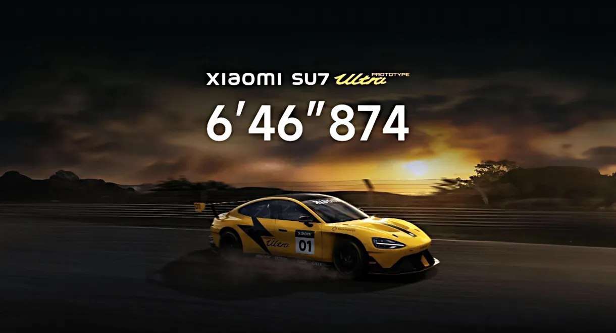 6′46″874: Xiaomi SU7 Ultra hits the Nürburgring