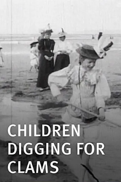 Children Digging for Clams