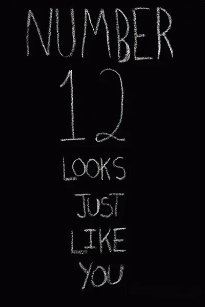 Number 12 Looks Just Like You
