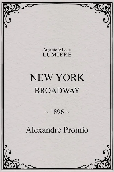 New York, Broadway
