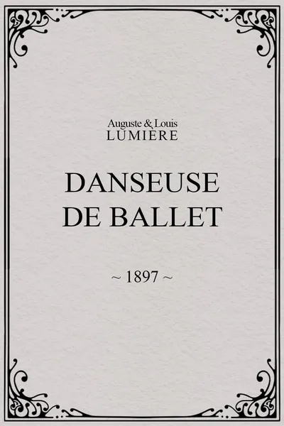 Danseuse de ballet