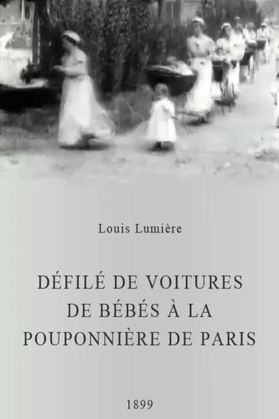 Procession of Baby Carriages at a Paris Nursery
