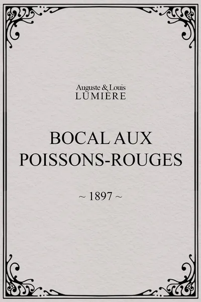 Bocal aux poissons rouges