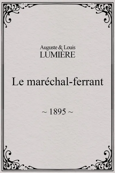 Le maréchal-ferrant