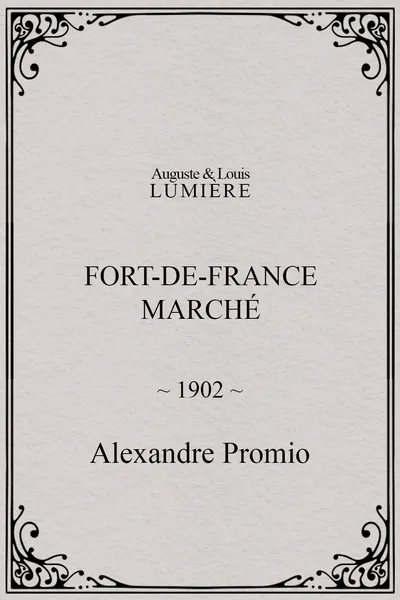Fort-de-France : marché
